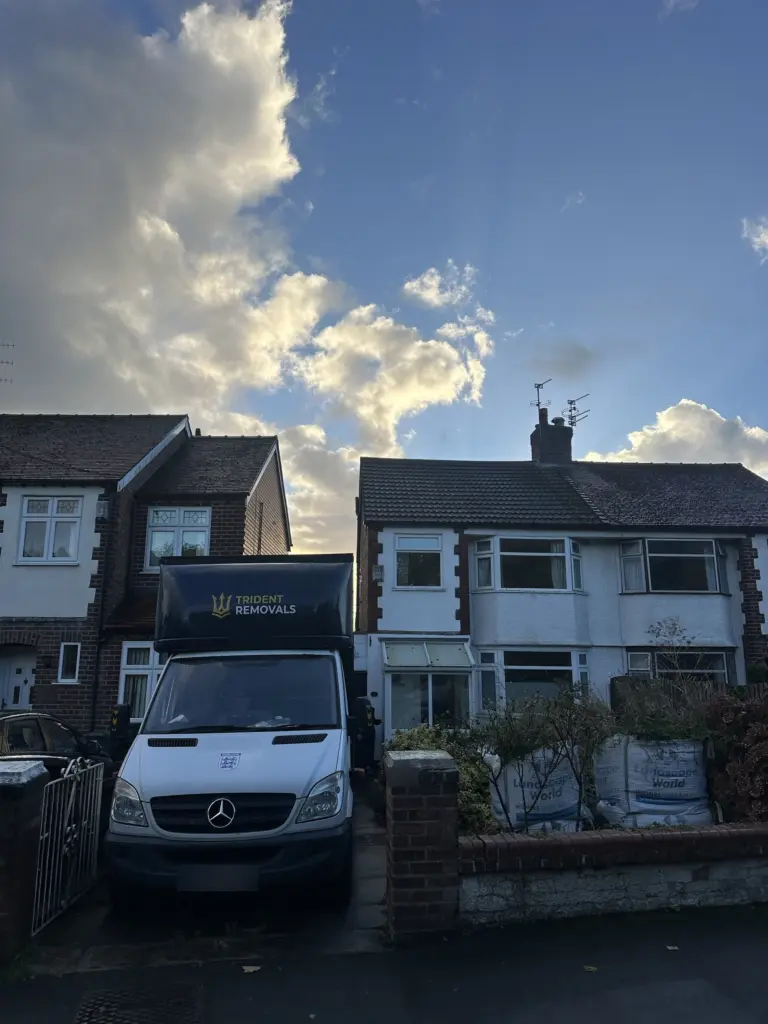 House Removal Bromborough to Wavertree: Cast Iron Fireplace and Upstairs Move