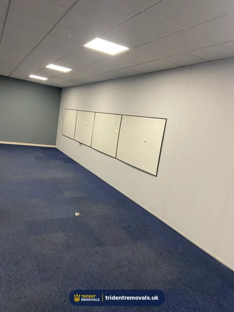 House Clearance Reliable Removals and House Clearance in Liverpool Empty office after a full office clearance in Liverpool