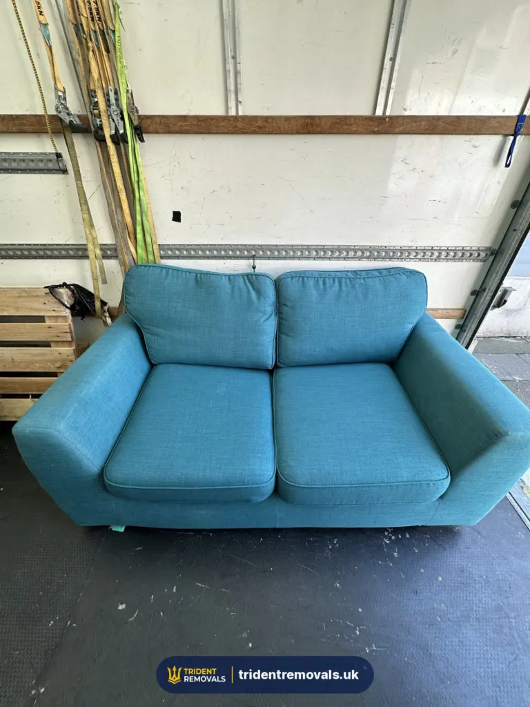 Household Waste & Furniture Collection Prices in Liverpool Reliable Removals and House Clearance in Liverpool Good-condition sofa collected for reuse and a second life in Liverpool
