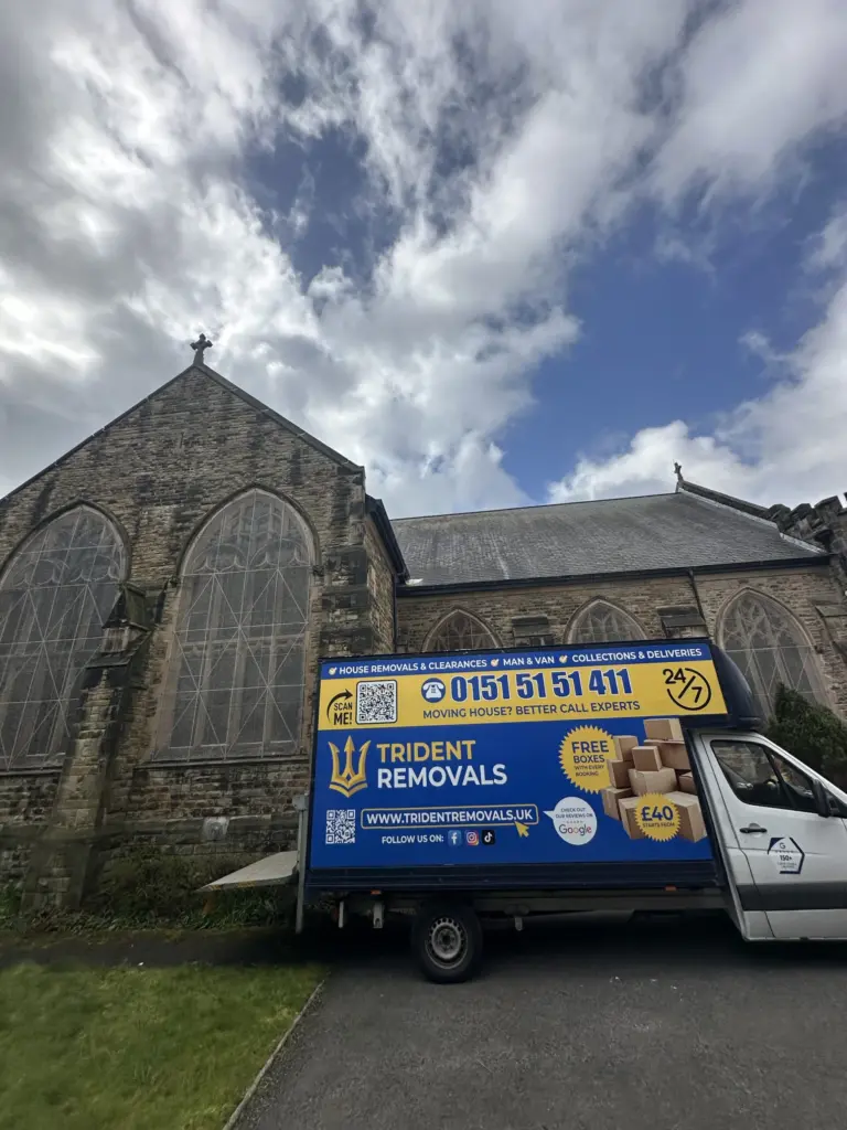 Man And Van Reliable Removals and House Clearance in Liverpool Trident removals van collection in Liverpool – Trident Removals